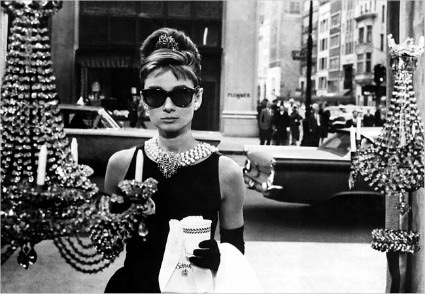 Audrey Hepburn en Desayuno con diamantes